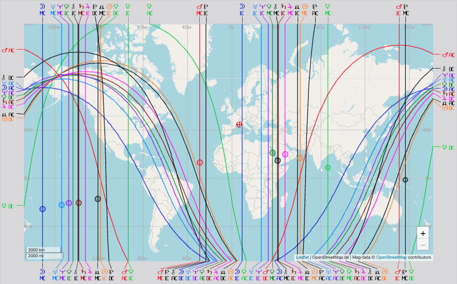 charte astrocarthographique